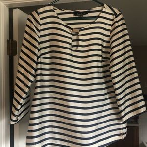 Evan picone silky work blouse